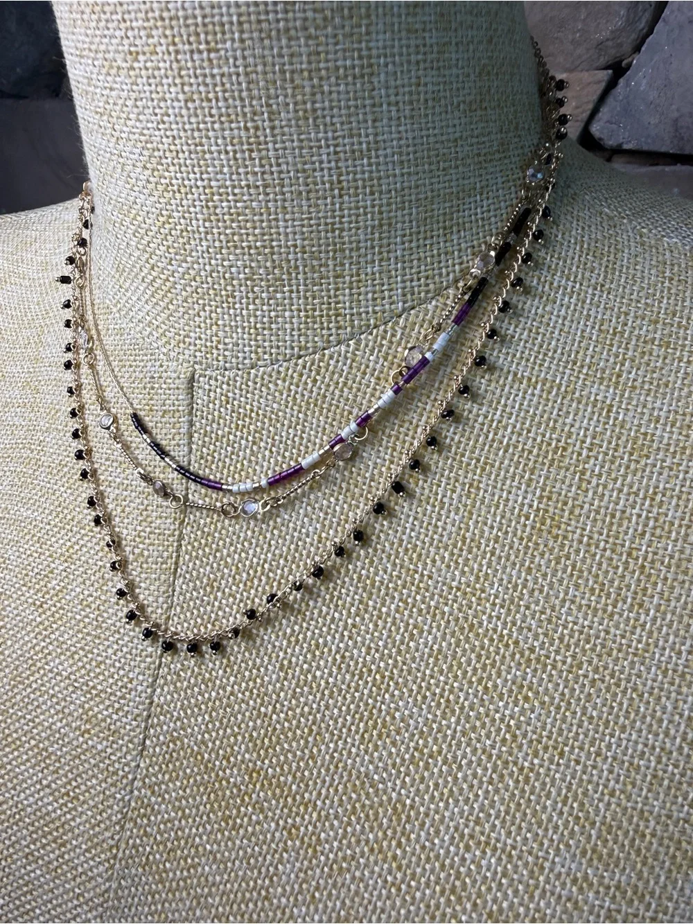 Free People look eye necklace